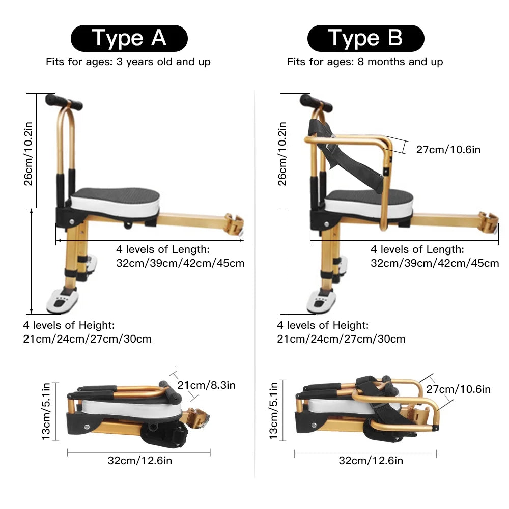 Mountain Bike Front Mounted Child Seat B86921
