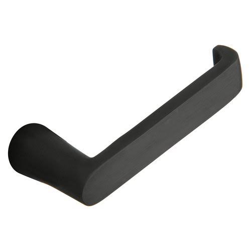 Satin Brass and Black Pair of Levers A210