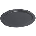 Black Speckled Sandstone Finish Cast Aluminum Oval Platter I442140