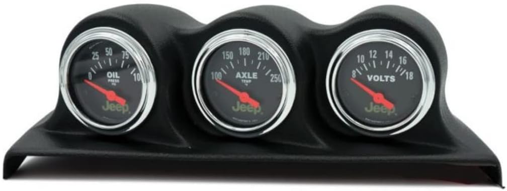 Oil PSI/Axle Temp/Volt 3-pc Gauge Kit I60898