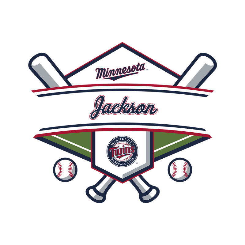 Minnesota Twins Personalized Name V674841