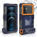 Waterproof Protective Case for Phones Up to 6.9 Inch with Lanyard S39310