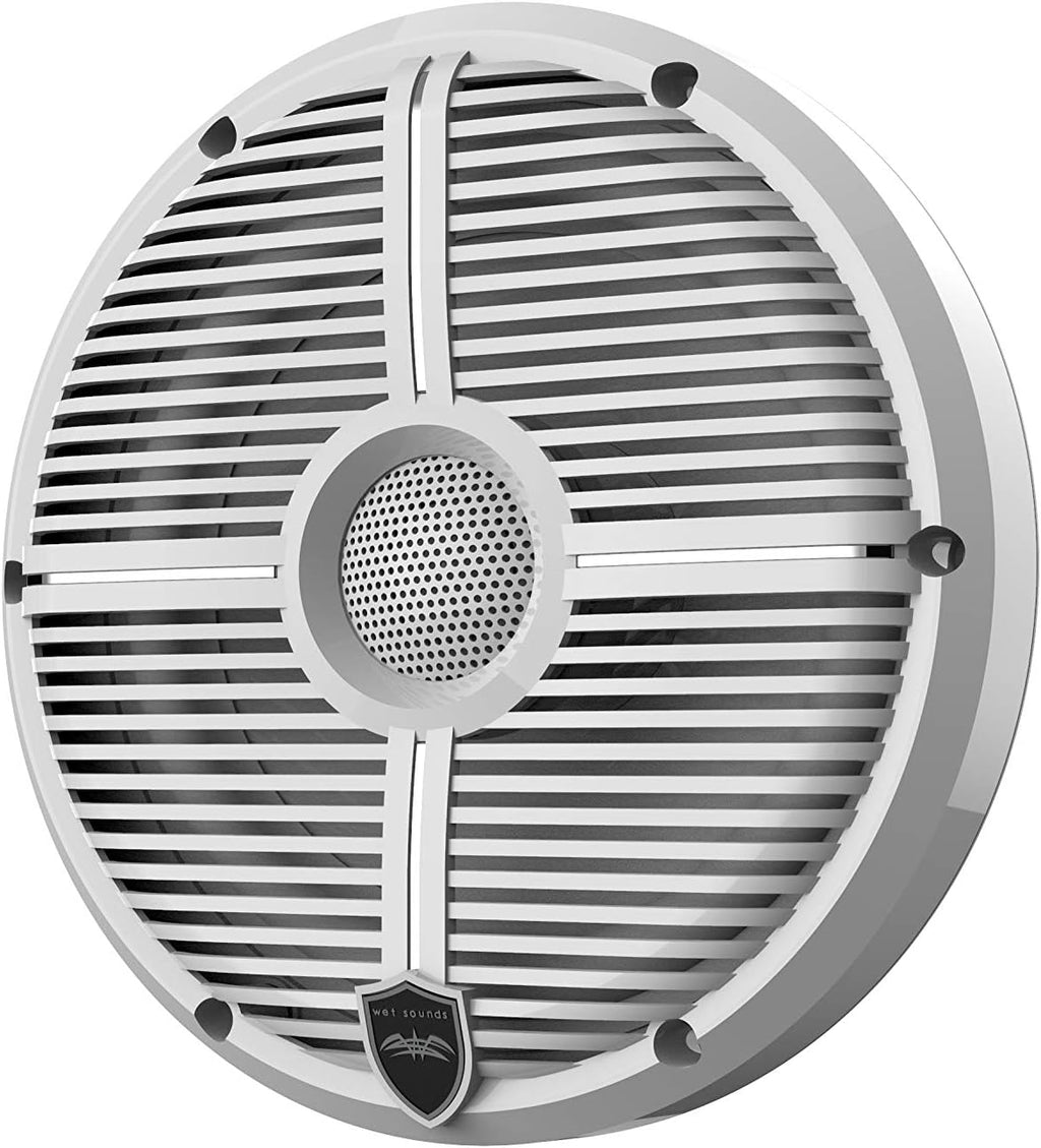 6.5" White Grill Marine Speakers X596