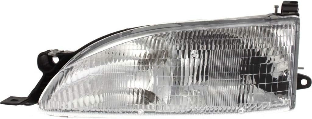 Driver Side Halogen Headlight for Toyota Camry 1995 1996 Pack of 2 X174981