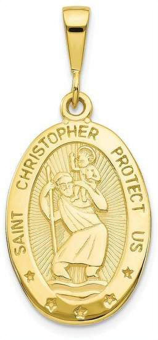 St. Christopher Medal Pendant Y7382