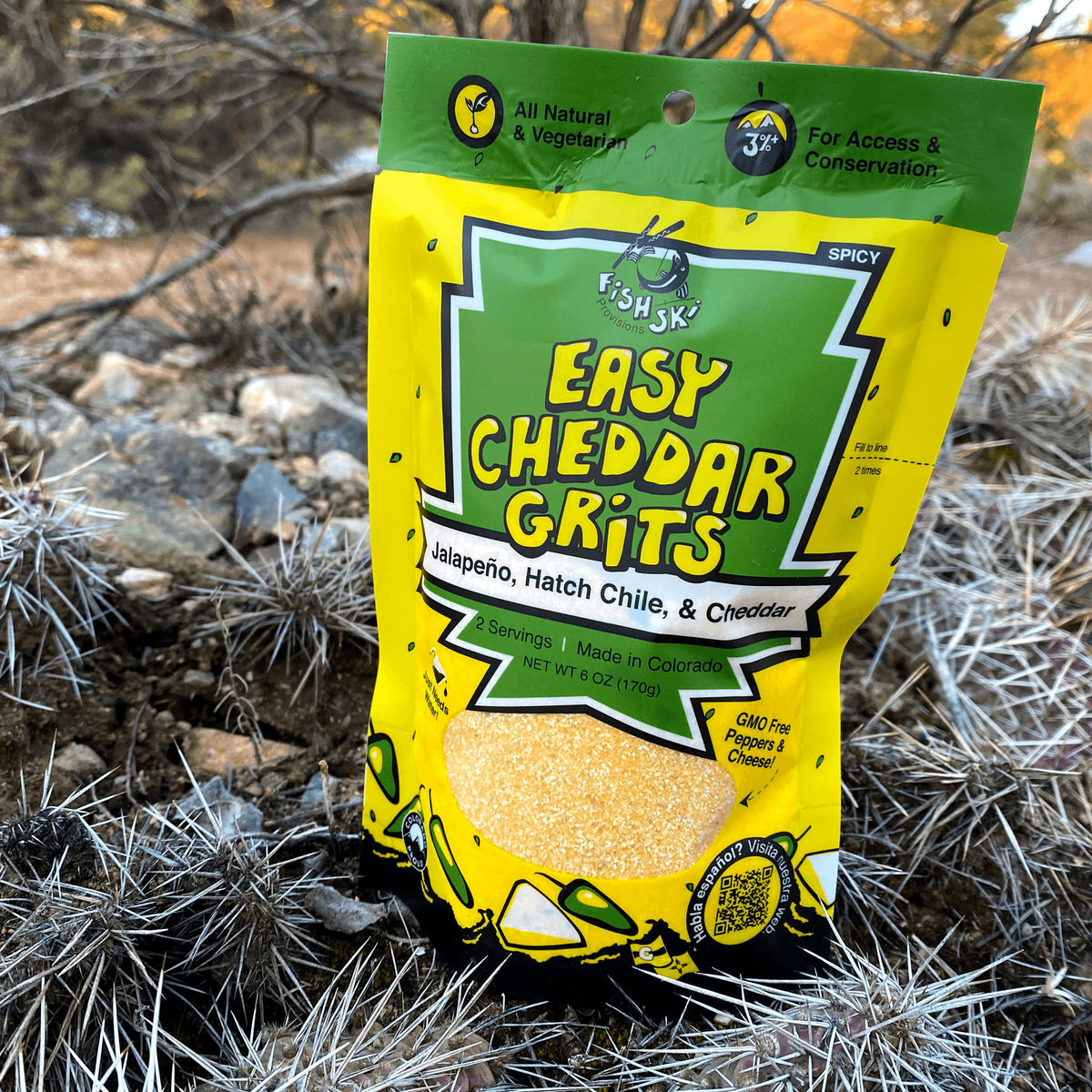 Easy Grits with Jalapeño, Hatch Green Chile, Cheddar 32 Pack M320382