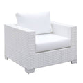 White Patio Arm Chair Y259367