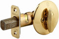 Polished Brass Single-Sided Deadbolt G383