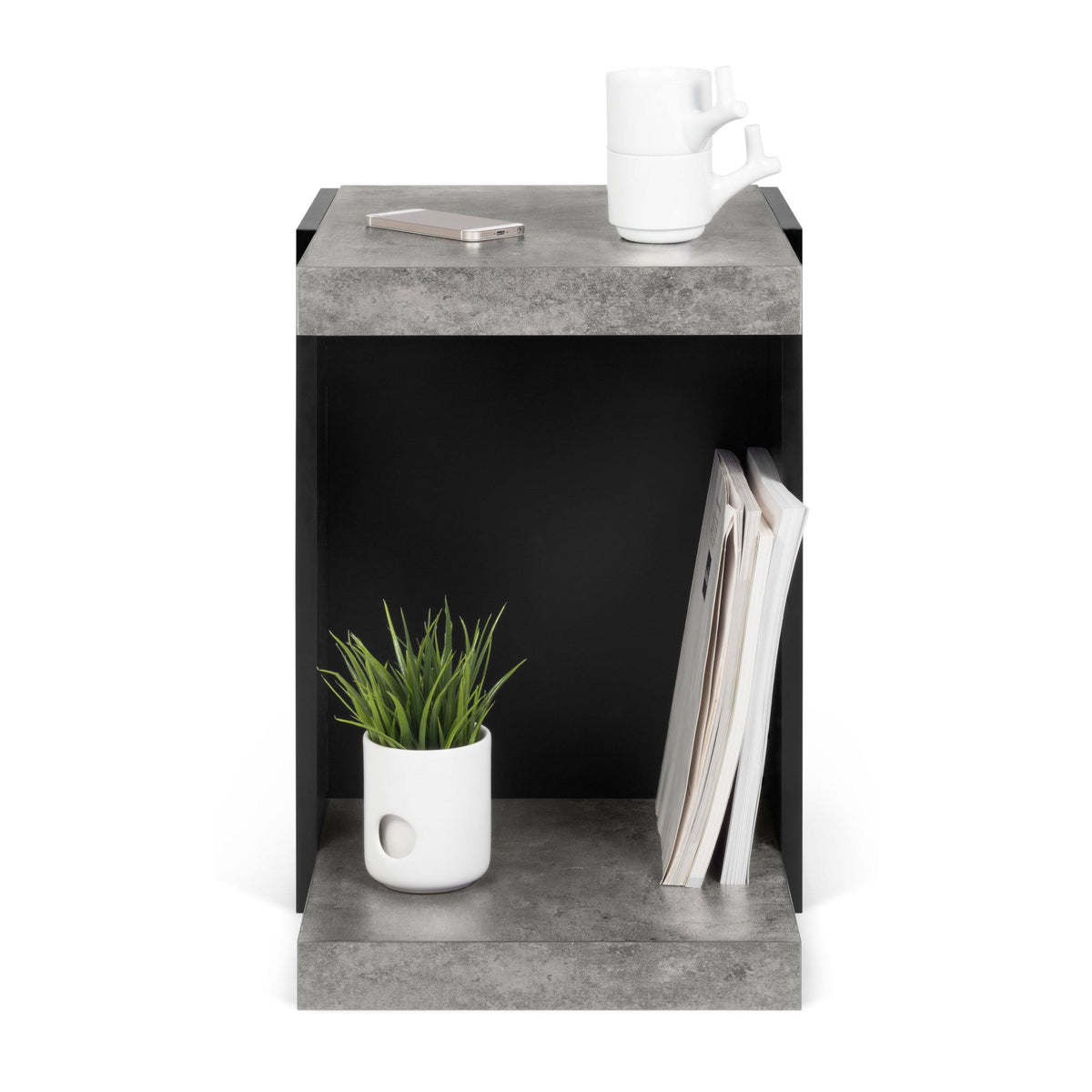 Black Side Table Z276