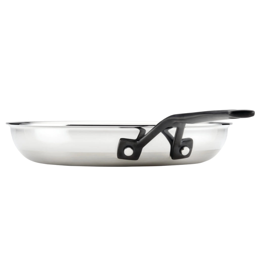 2 Piece Stainless Steel Induction Frying Pan Set Q848239