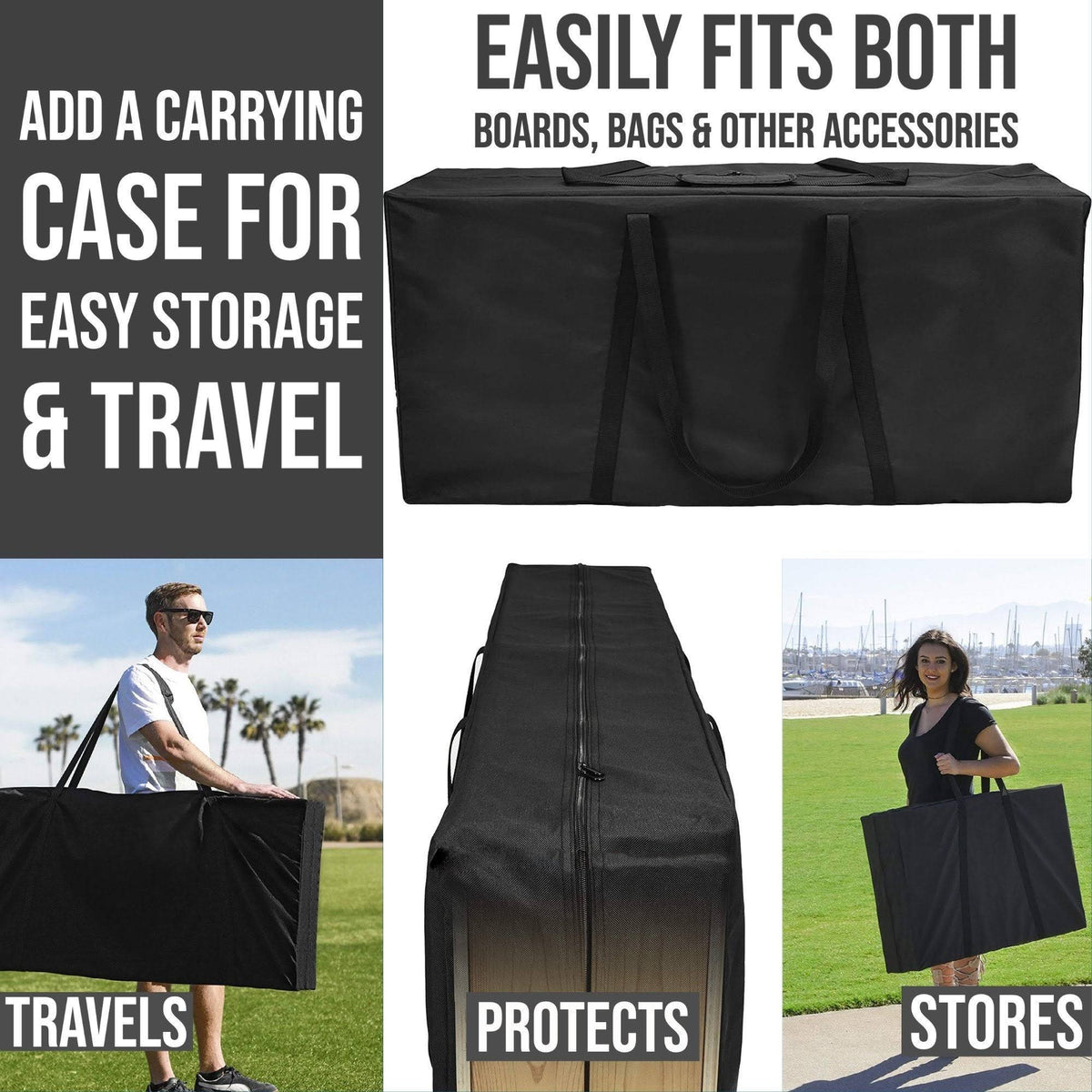Cornhole Board Set with Carrying Case Z5176