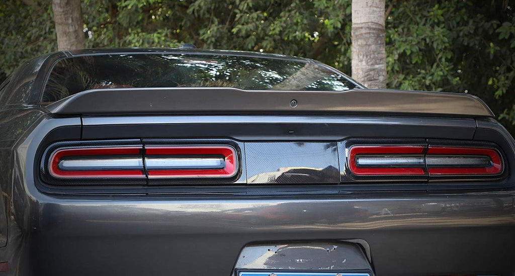 Carbon Fiber Taillight Trim Cover Panel Frame Sticker Pack of 2 K5105