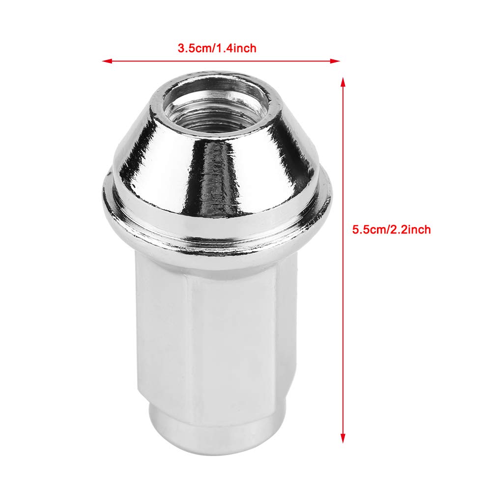 24Pcs Wheel Locking Lug Nuts R386