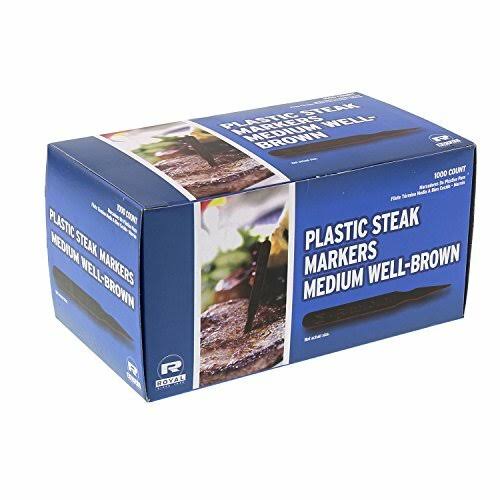 Brown Medium Steak Marker, Case of 10,000 C608338