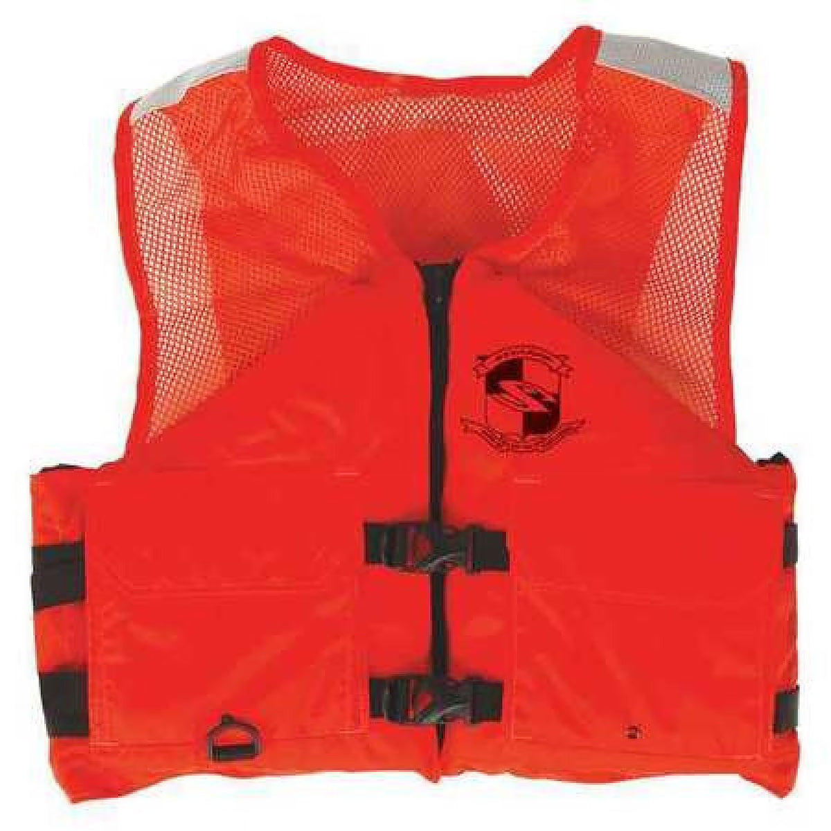 Orange Nylon Flotation Vest C9672