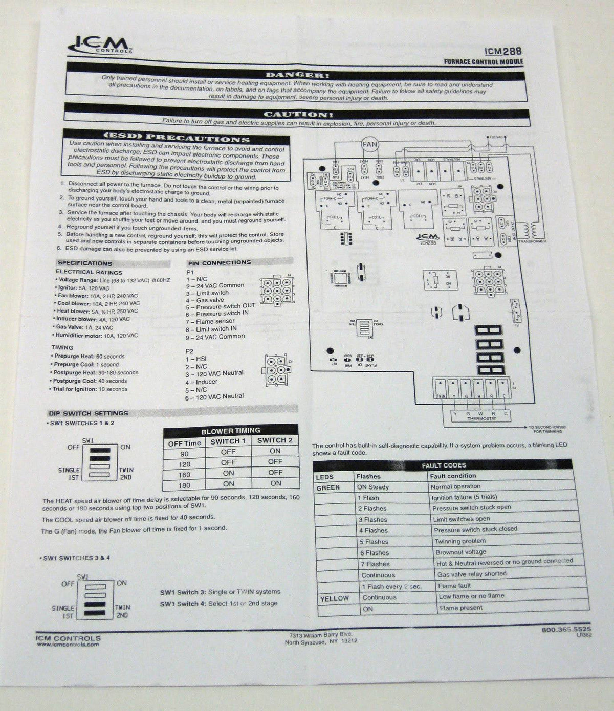 Furnace Control P268