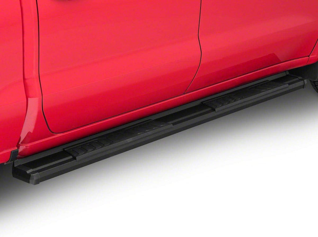 Black Running Boards for Silverado 1500 Crew Cab J4267