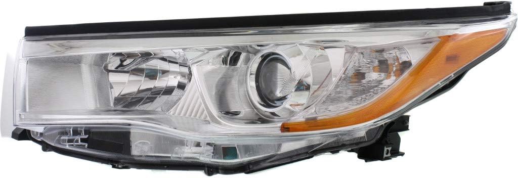 Driver Side Chrome Headlight for Toyota Highlander 2014 2015 2016 M945