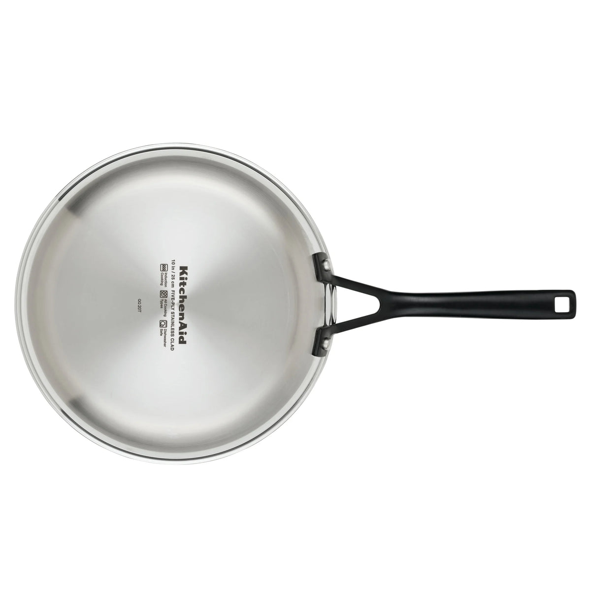 2 Piece Stainless Steel Induction Frying Pan Set Q848239