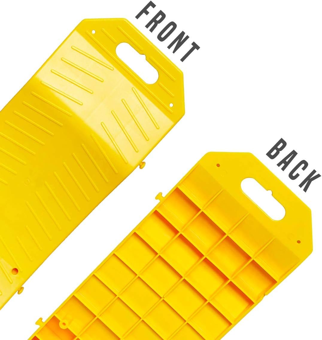 4 Piece Tire Saver Ramps Wheel Protector, Durable Plastic, Pack of 2 P928