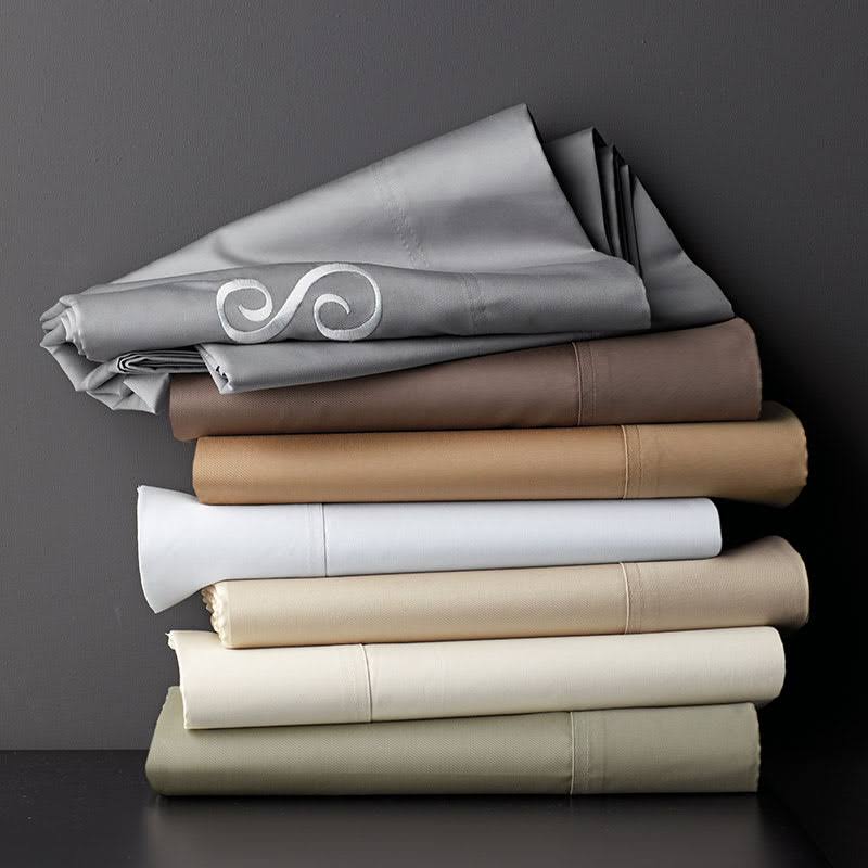 450 Thread Count Supima Cotton Sateen California King Flat Sheet M316486
