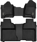 Black TPE Floor Mats Full Set Liners V281