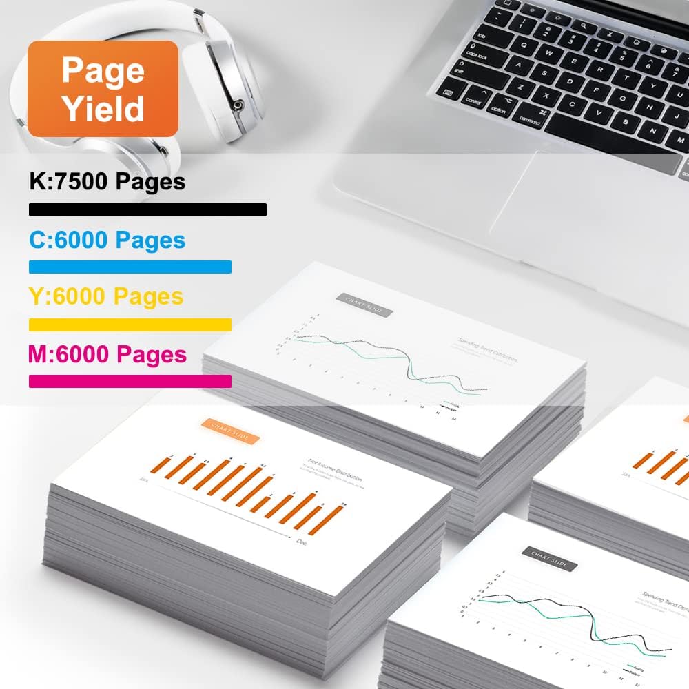 414X 4-Pack Toner Cartridge X65074