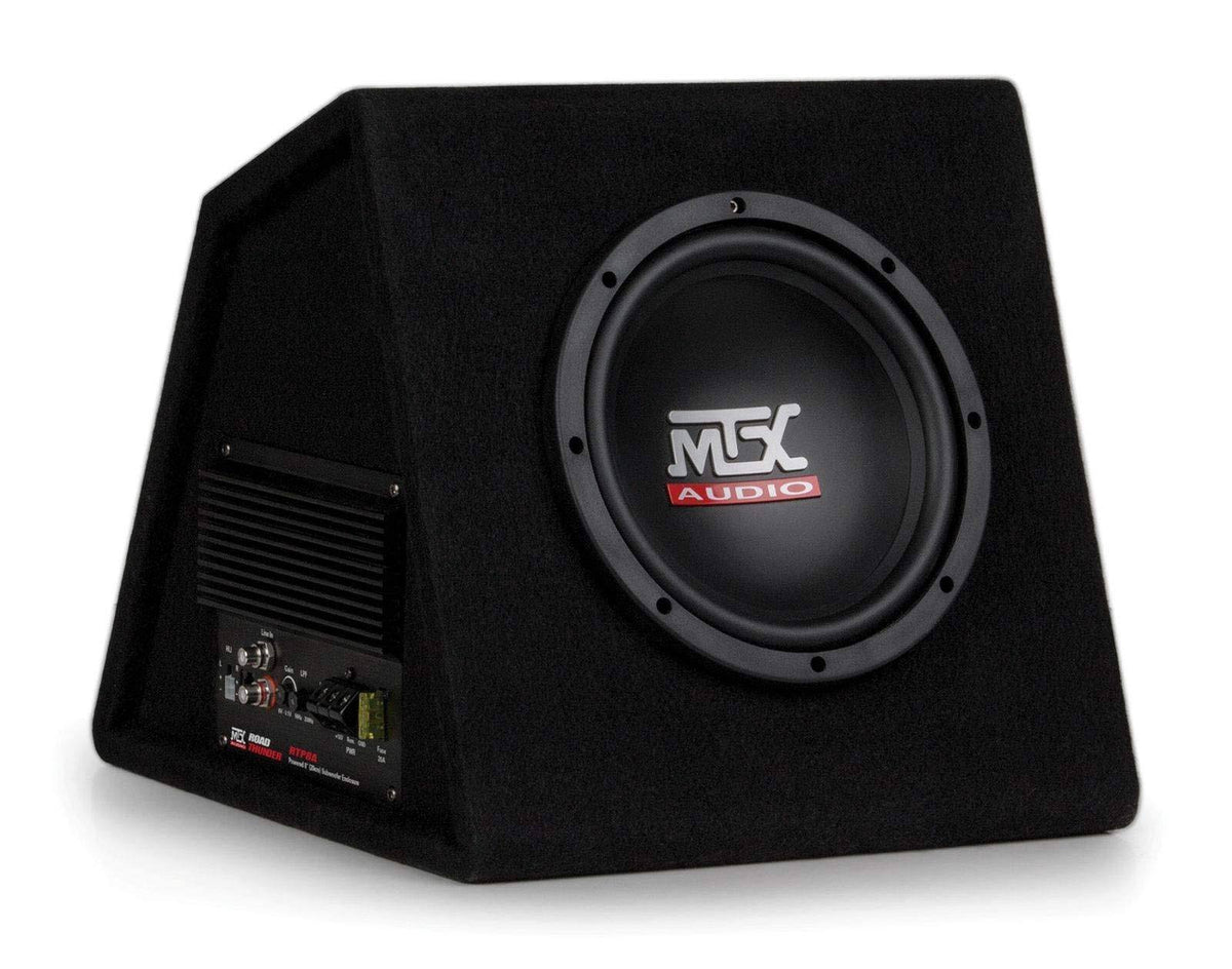 120W Amplified Car Subwoofer Enclosure D4825