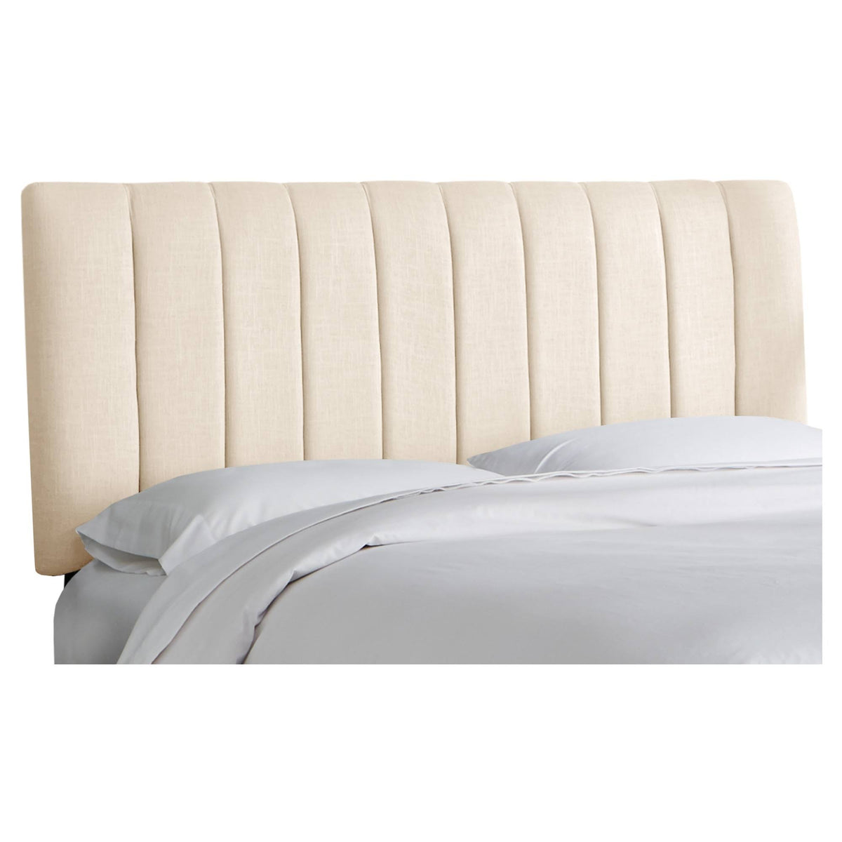 California King Channel Seam Headboard Linen M631