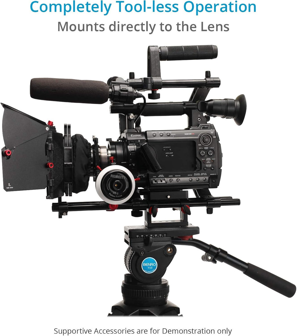 Mattebox with Height Riser for 15mm Rail Rod Support Rig F490851