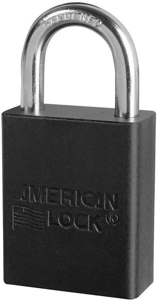 6 Pack Solid Aluminum Body Padlock S882936