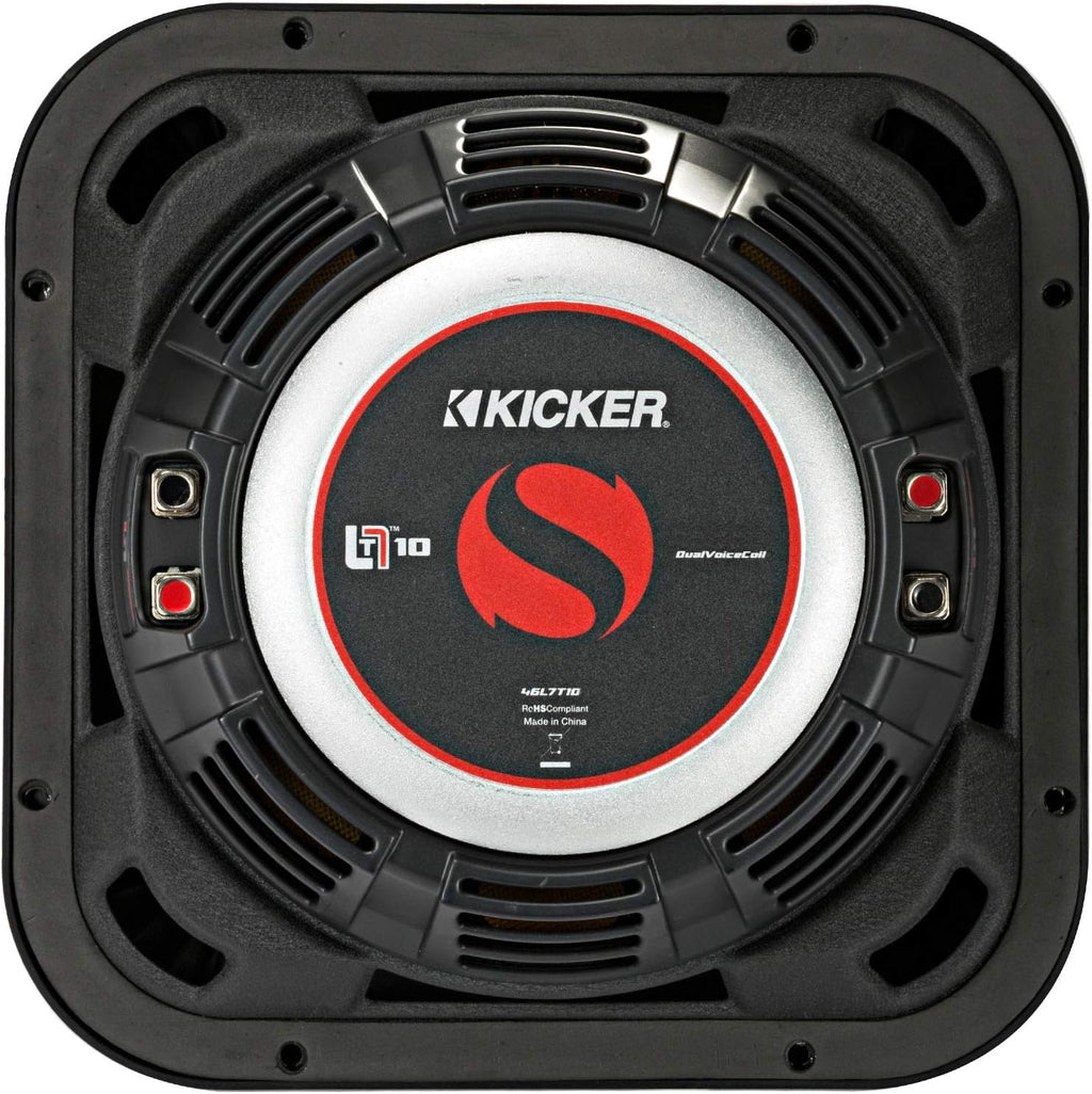 10" 1000W Shallow Mount Subwoofers E753