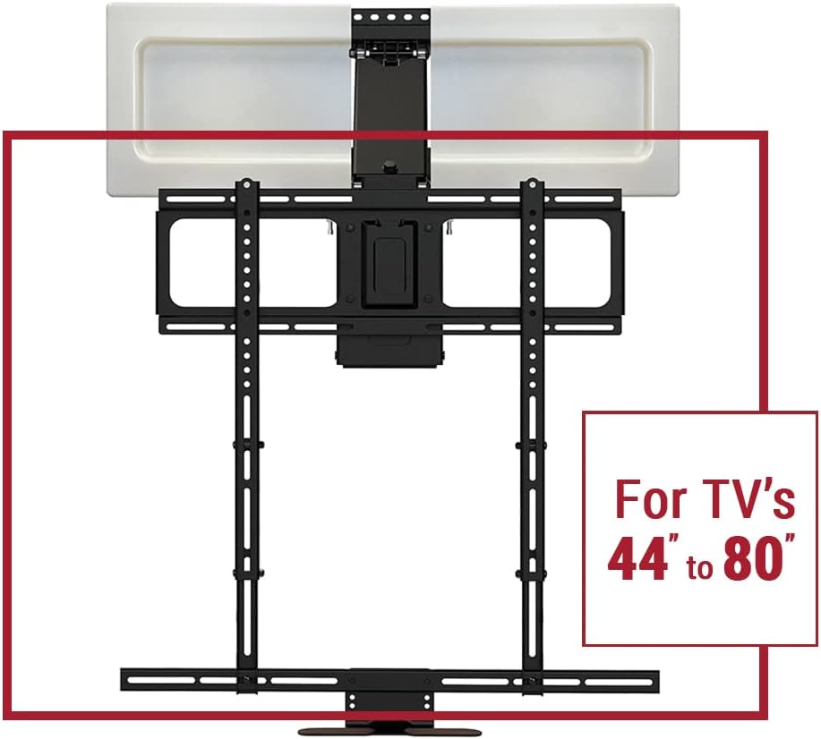 Pull Down TV Mount for 40" to 80" Screen TVs to 90 lbs D79962