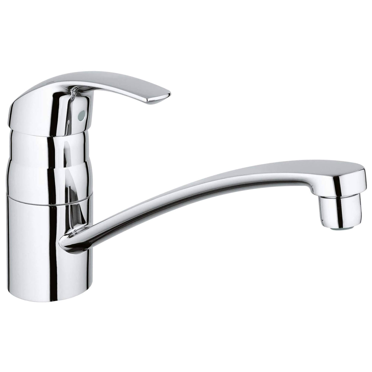 Chrome Single Handle Kitchen Faucet D774286
