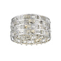 4 Light Chrome Flush Mount L116146