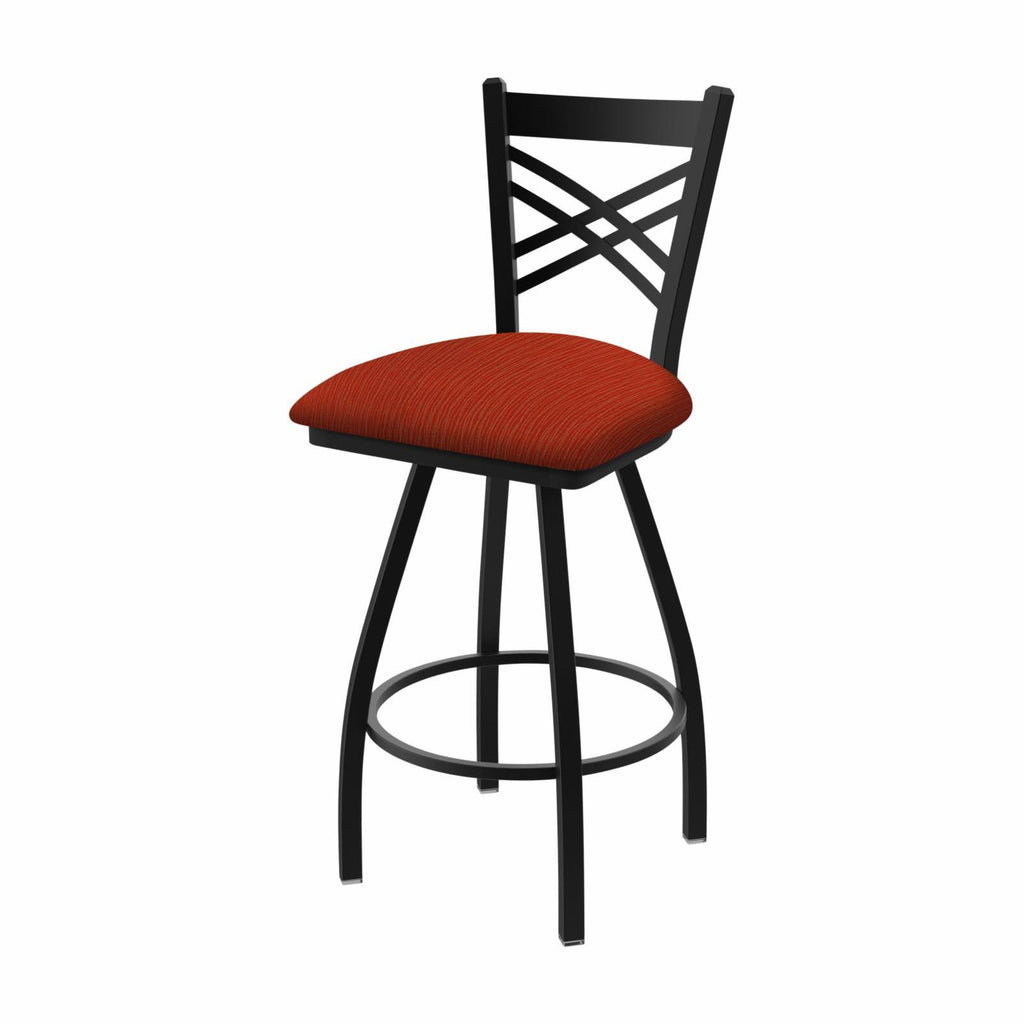 Black Swivel Counter Stool W295