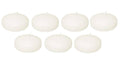 3 inch Large Pale Ivory Floating Candles - Case of 36 J12515