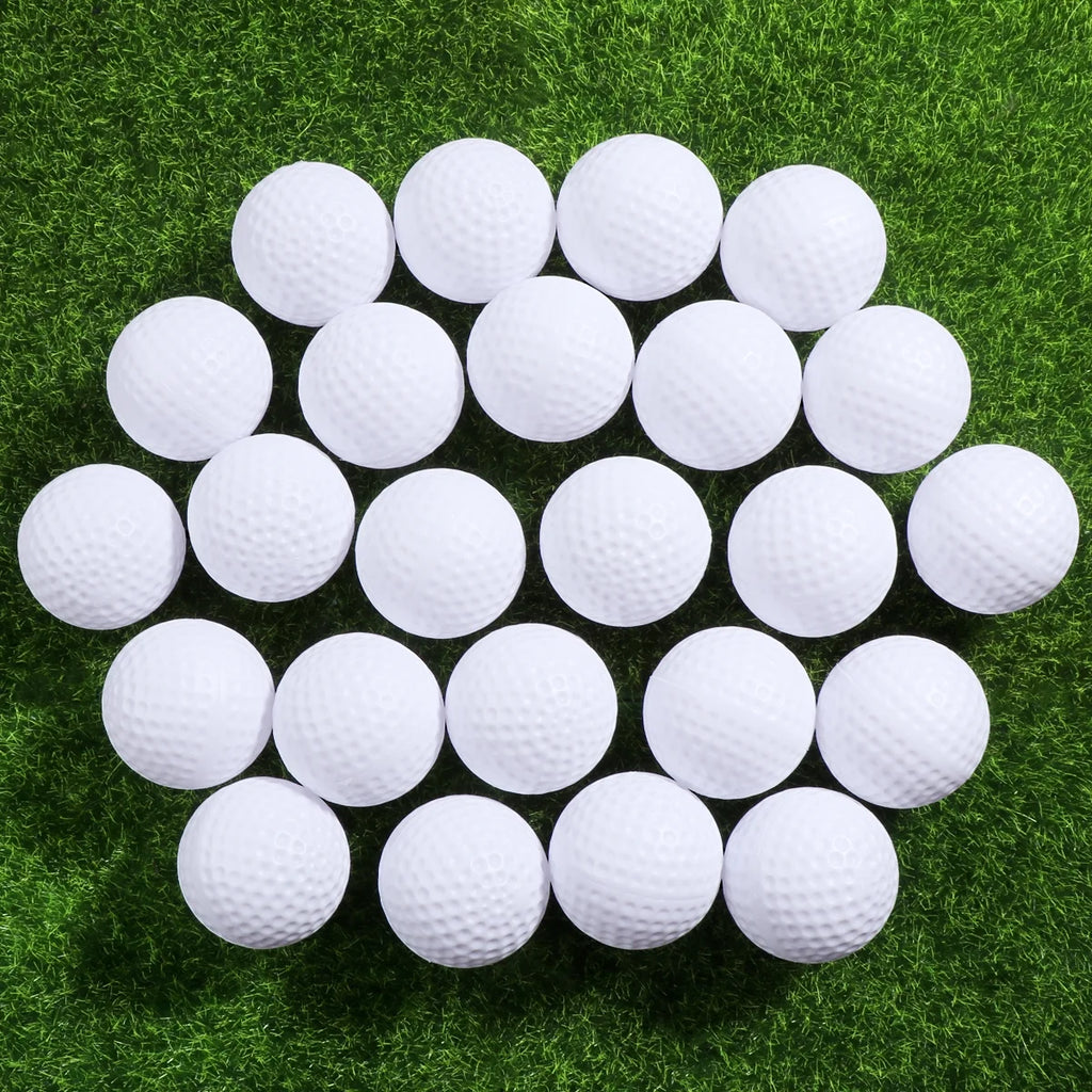 24pcs Plastic Practice Balls (White) D79677
