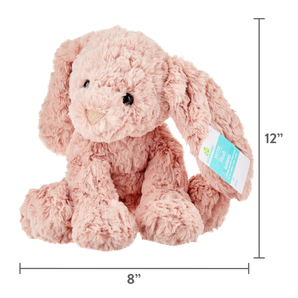 Pink Plush Bunny, 12 in K3208