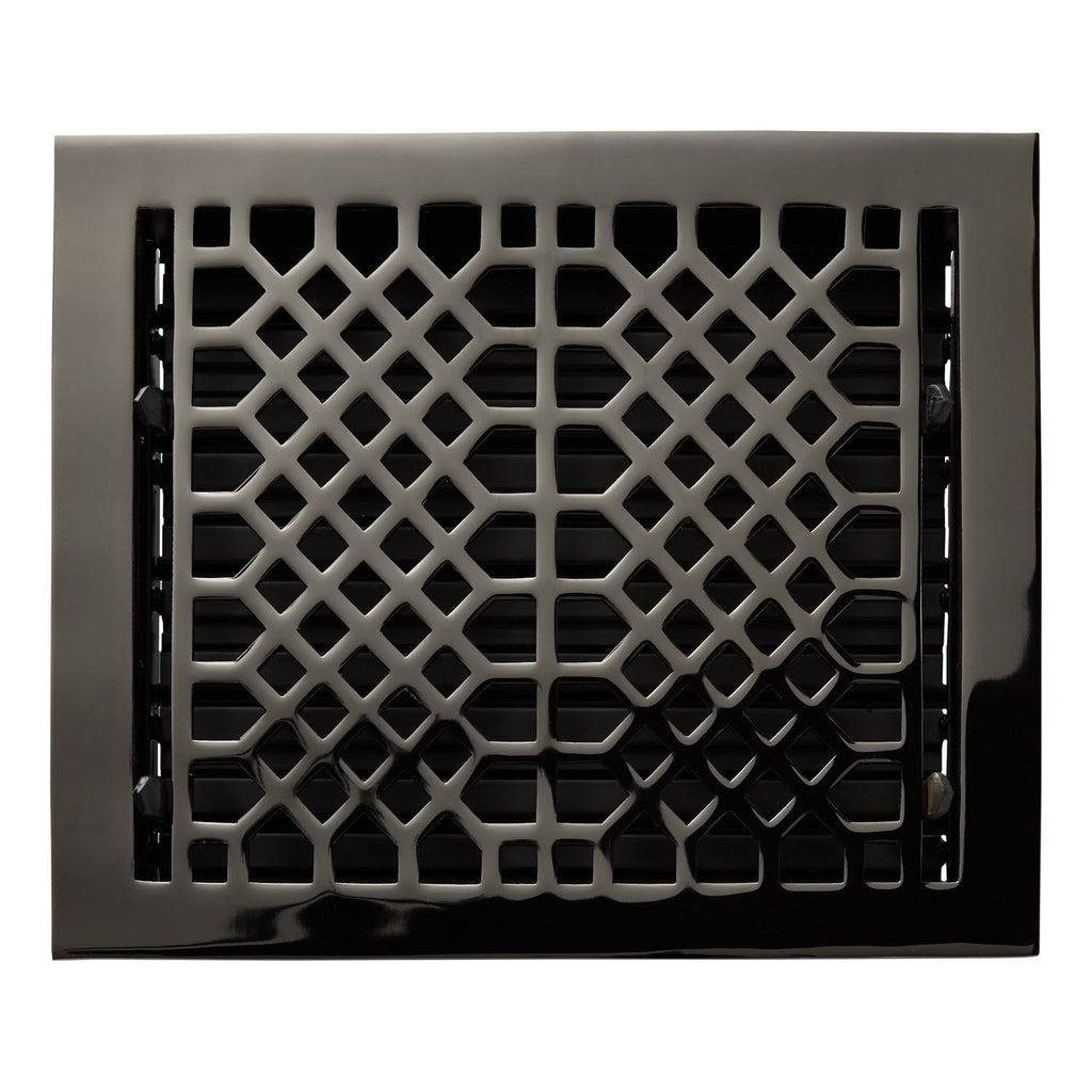 Black Nickel Floor Register O7558
