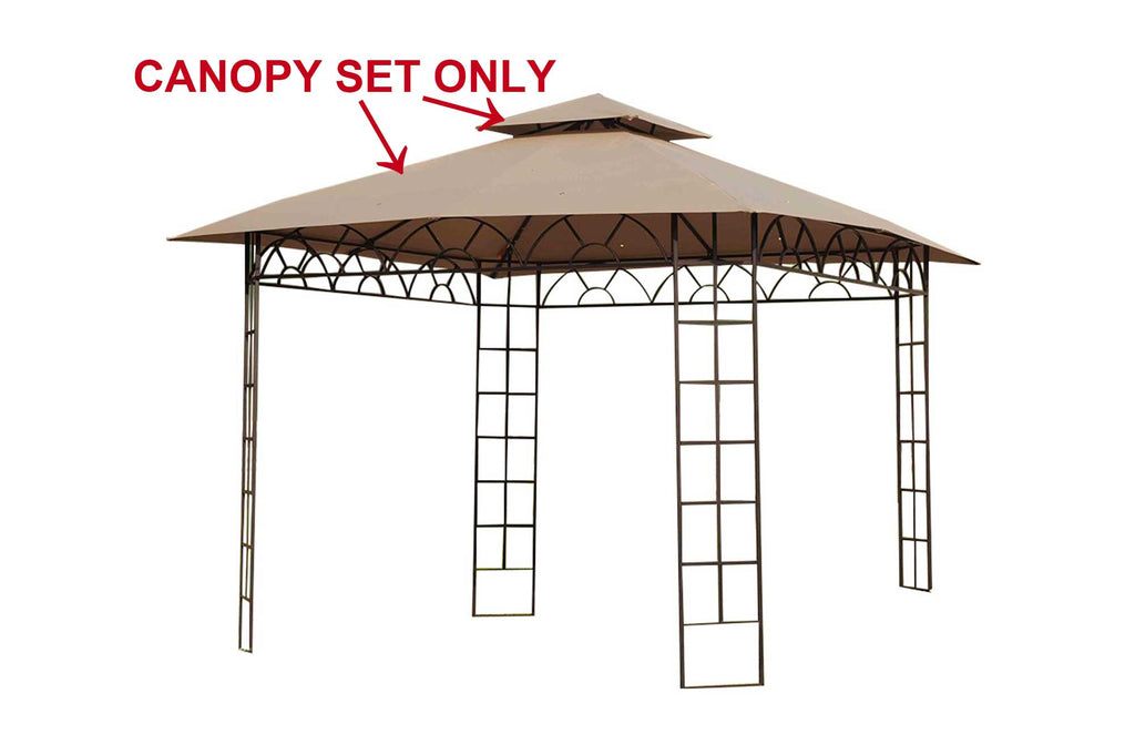10X10 Replacement Canopy Set for Gazebo O811