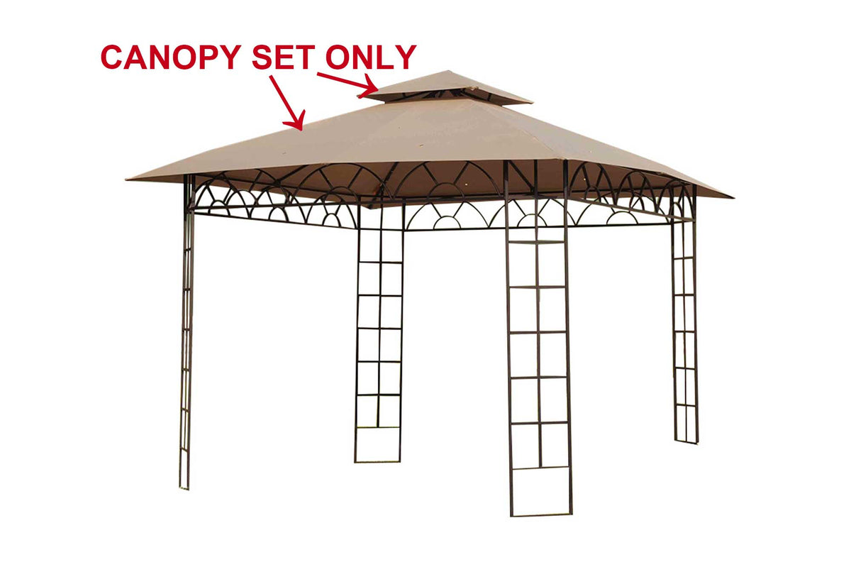 10X10 Replacement Canopy Set for Gazebo O811
