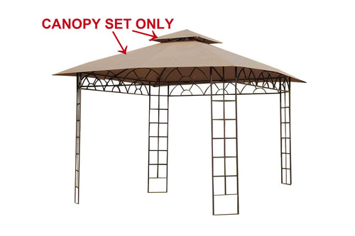 10X10 Replacement Canopy Set for Gazebo O811