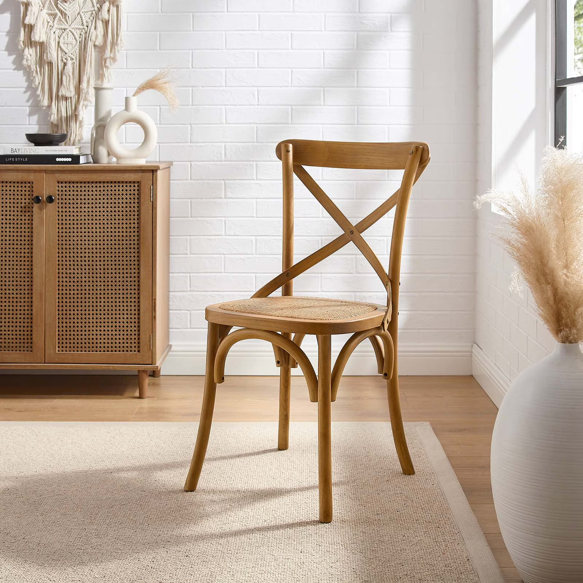 Walnut Dining Side Chair D40334