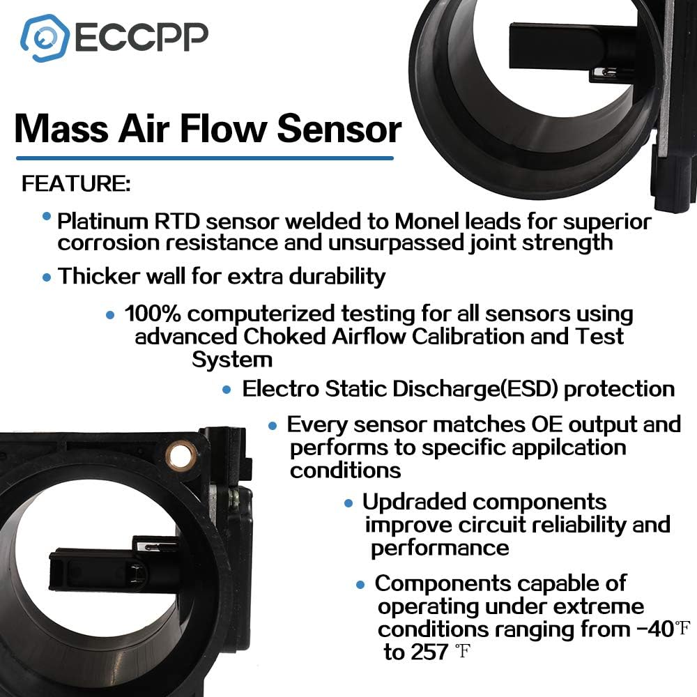 Mass Air Flow Sensor Pack of 2 Y35278