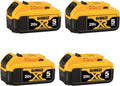 20V MAX 5.0Ah Lithium Ion Battery, 4-Pack I614455