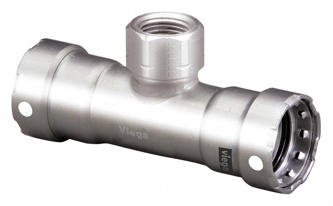Stainless 304 Tee, 3/4x22 x 3/4x22 x 3/4x22 Tube Size X149035