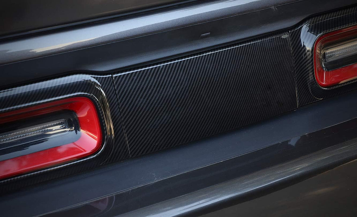 Carbon Fiber Taillight Trim Cover Panel Frame Sticker Pack of 2 K5105