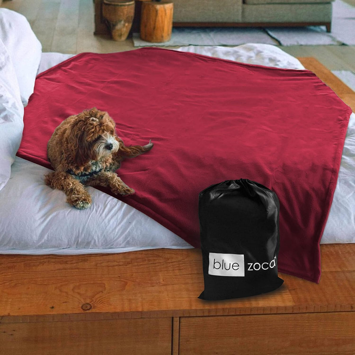 Gray 3 Layer Reversible Pet Proof Throw Blanket R849