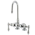 Polished Chrome Clawfoot Tub Filler U714